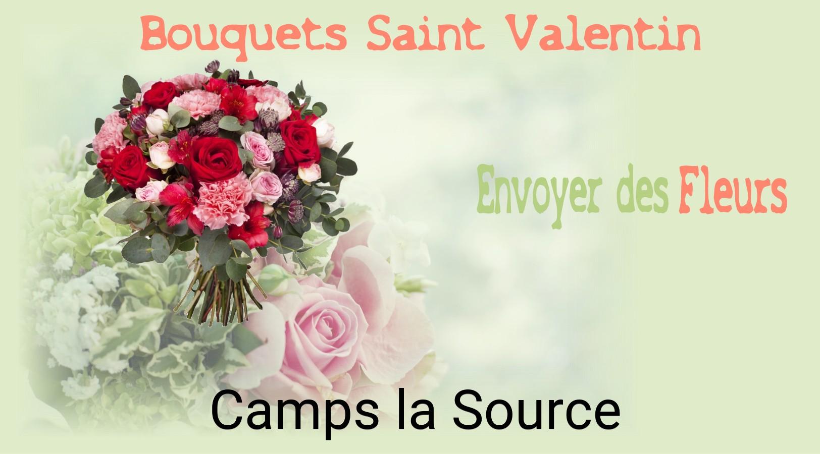 Roses de Saint-Valentin livrées à Camps-la-Source
